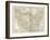 Map of Persia (Iran), Afghanistan and Baluchistan-Encyclopaedia Britannica-Framed Art Print