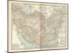 Map of Persia (Iran), Afghanistan and Baluchistan-Encyclopaedia Britannica-Mounted Art Print