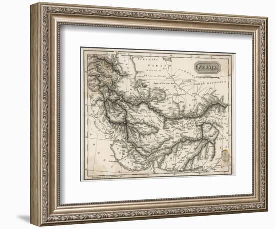 Map of Persia-null-Framed Photographic Print