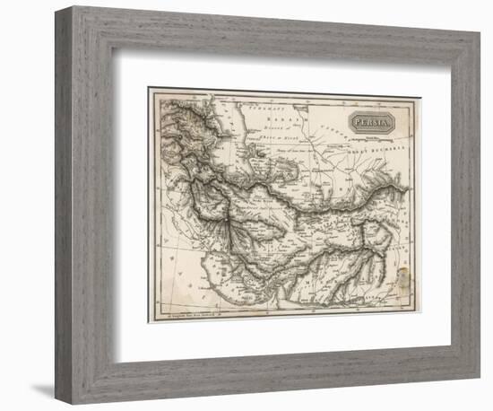 Map of Persia-null-Framed Photographic Print