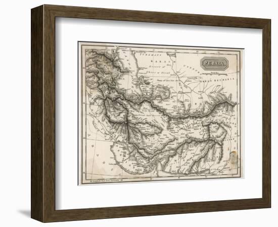 Map of Persia-null-Framed Photographic Print