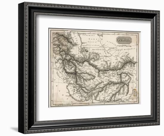 Map of Persia-null-Framed Photographic Print