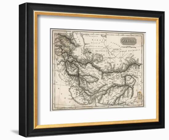 Map of Persia-null-Framed Photographic Print