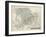 Map of Petersburg, 1834-W.B. Clarke-Framed Giclee Print