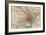 Map of Philadelphia (C. 1900), Maps-Encyclopaedia Britannica-Framed Art Print