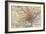 Map of Philadelphia (C. 1900), Maps-Encyclopaedia Britannica-Framed Art Print