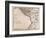 Map of Polynesia and Oceania, 1872-null-Framed Giclee Print