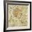 Map of Rome in the Archaic Period-null-Framed Giclee Print