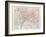 Map of Rome Italy 1899-null-Framed Giclee Print