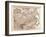 Map of Russia, 1874-null-Framed Giclee Print