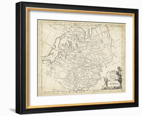 Map of Russia-T. Jeffreys-Framed Art Print