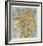 Map of San Francisco, California, 1912-August Chevalier-Framed Art Print