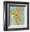 Map of San Francisco, California, 1912-August Chevalier-Framed Giclee Print