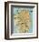 Map of San Francisco, California, 1912-August Chevalier-Framed Giclee Print