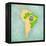 Map Of South America - Brazil (Vintage Series)-Tindo-Framed Stretched Canvas