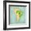 Map Of South America - Brazil (Vintage Series)-Tindo-Framed Art Print