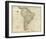 Map of South America, c.1796-John Reid-Framed Art Print