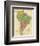 Map of South America, c.1826-Anthony Finley-Framed Art Print