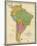 Map of South America, c.1826-Anthony Finley-Mounted Art Print
