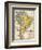 Map of South America, c.1839-Samuel Augustus Mitchell-Framed Art Print