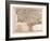 Map of Spain and Portugal, 1872-null-Framed Giclee Print