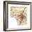 Map of St. Louis (C. 1900), Maps-Encyclopaedia Britannica-Framed Giclee Print