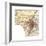 Map of St. Louis (C. 1900), Maps-Encyclopaedia Britannica-Framed Giclee Print