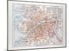 Map of St. Petersburg Russia, 1899-null-Mounted Giclee Print