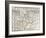 Map of Surrey, Described and Divided into Hundreds (Engraving)-English-Framed Giclee Print