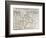 Map of Surrey, Described and Divided into Hundreds (Engraving)-English-Framed Giclee Print