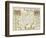 Map of Surrey, engraved by Jodocus Hondius-John Speed-Framed Giclee Print