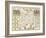 Map of Surrey, engraved by Jodocus Hondius-John Speed-Framed Giclee Print