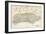 Map of Sussex, England, 1870s-null-Framed Giclee Print