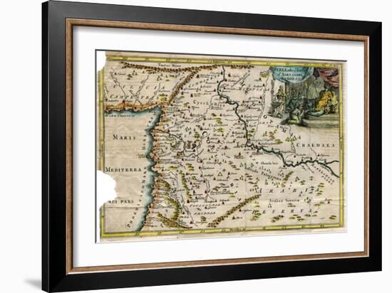 Map of Syria, after the Death of Alexander the Great-J Blundell-Framed Giclee Print