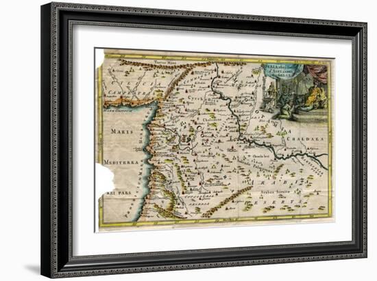 Map of Syria, after the Death of Alexander the Great-J Blundell-Framed Giclee Print