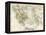 Map of the Aegean Sea in the Time of Ancient Greece-null-Framed Premier Image Canvas