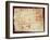 Map of the Atlantic Ocean, circa 1550-null-Framed Giclee Print