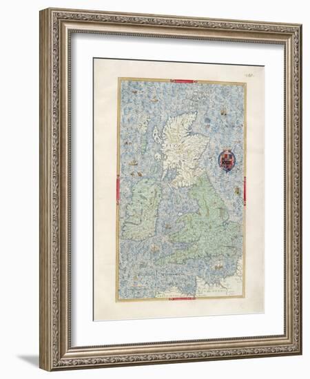 Map of the British Isles-William Bowyer-Framed Giclee Print