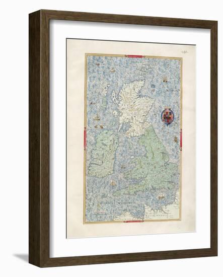 Map of the British Isles-William Bowyer-Framed Giclee Print