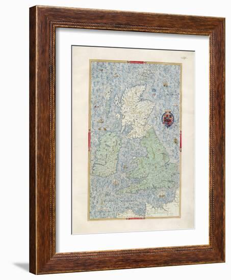 Map of the British Isles-William Bowyer-Framed Giclee Print