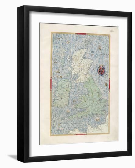 Map of the British Isles-William Bowyer-Framed Giclee Print