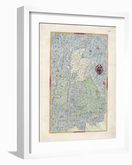 Map of the British Isles-William Bowyer-Framed Giclee Print