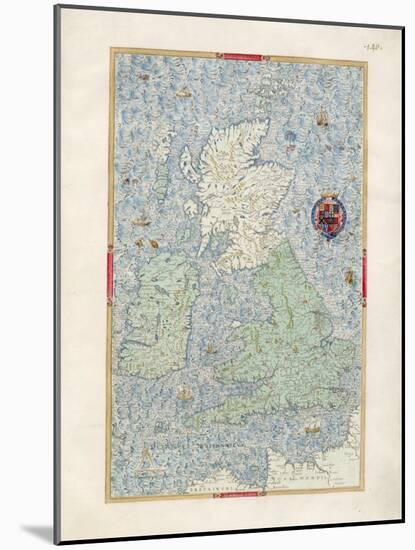 Map of the British Isles-William Bowyer-Mounted Giclee Print