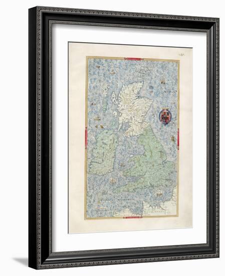 Map of the British Isles-William Bowyer-Framed Giclee Print