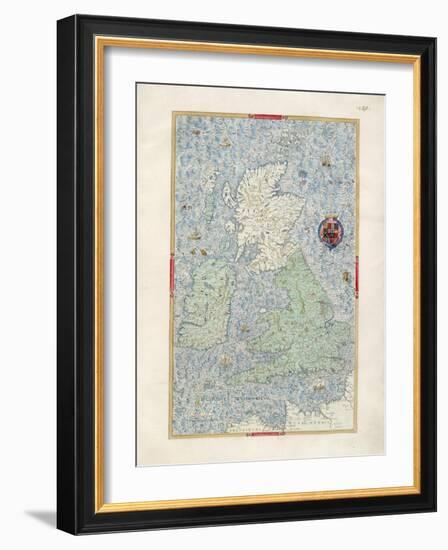 Map of the British Isles-William Bowyer-Framed Giclee Print