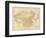 Map of the Chinese Empire and Japan-null-Framed Photographic Print