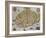 Map of the City of Dordrecht, 1582-null-Framed Giclee Print