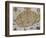 Map of the City of Dordrecht, 1582-null-Framed Giclee Print