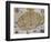 Map of the City of Dordrecht, 1582-null-Framed Giclee Print