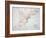 Map of the Colonies of North America at the Time of the Declaration of Independence-American-Framed Giclee Print